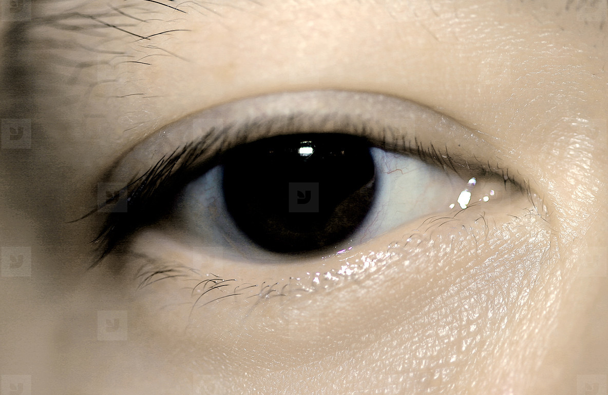 Man's Eye Black stock photo (2141) - YouWorkForThem